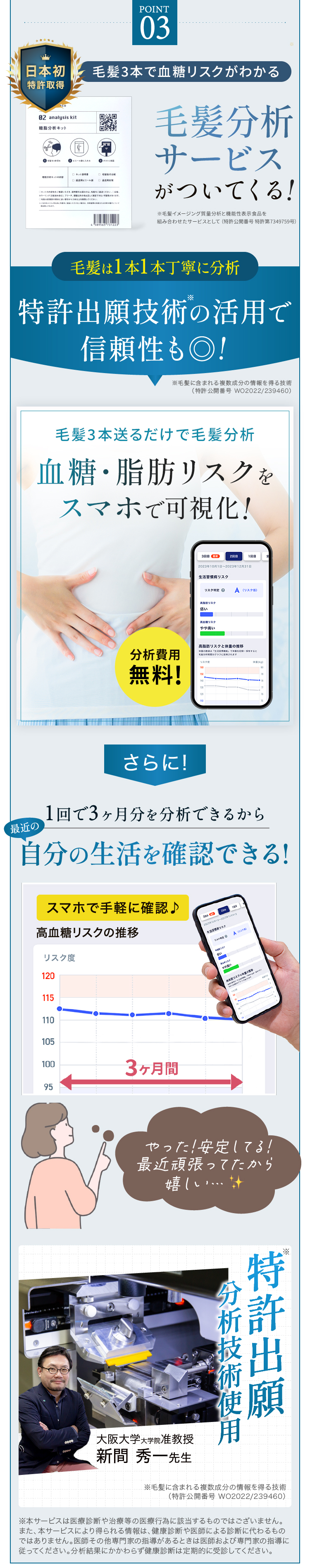 食後の血糖値ケアポイント3