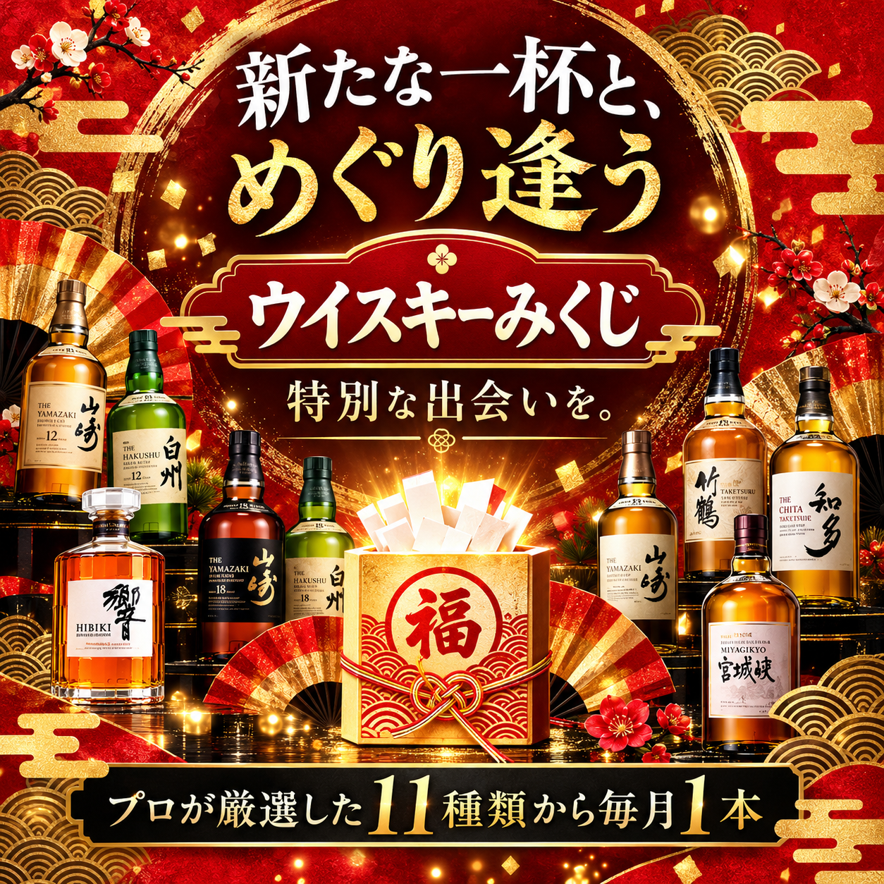ウイスキーみくじ 1年プレミアムパス