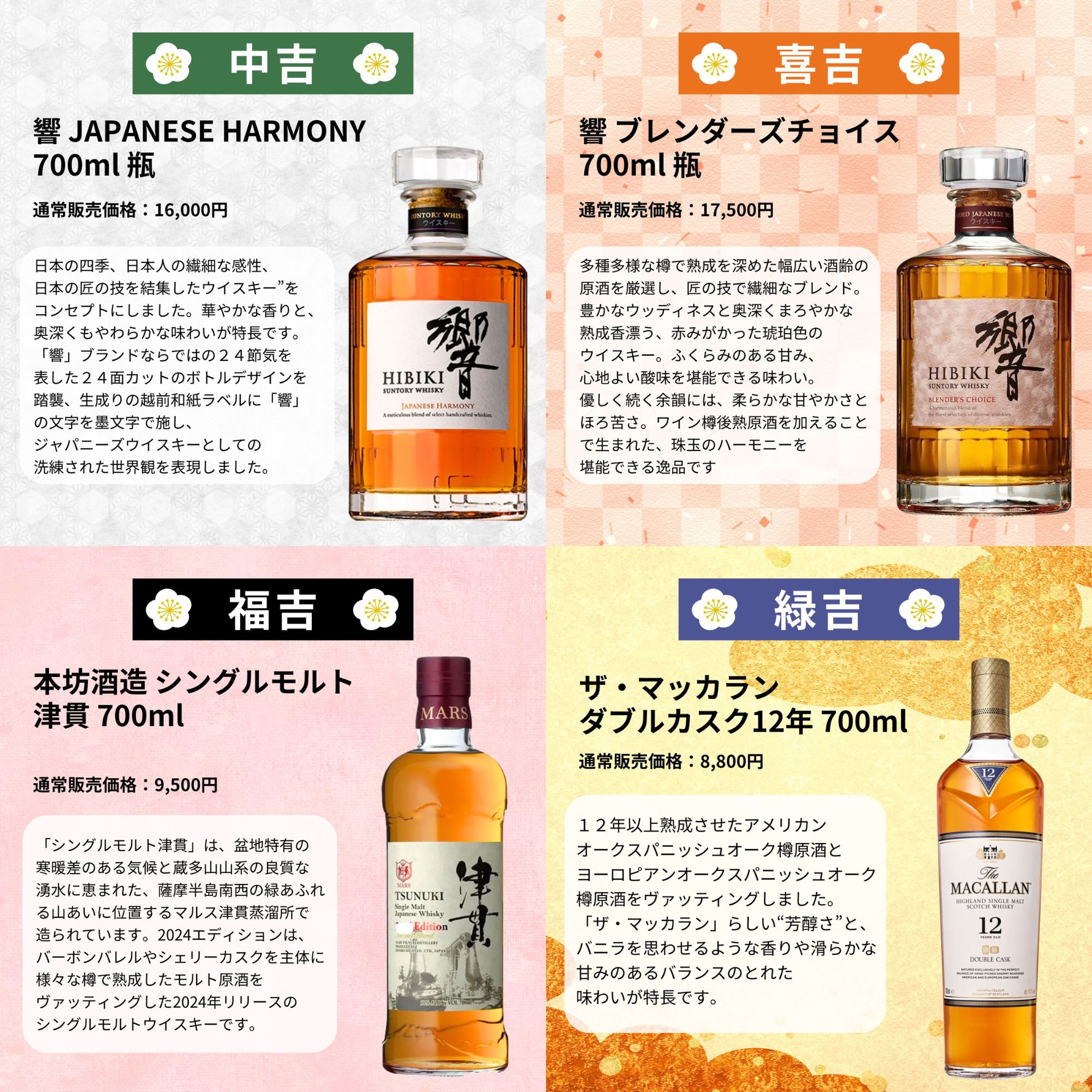 《予約販売開始》【ゴールデンみくじ】5/25～5/27発送【377口限定】 白州25年 山崎12年 白州12年 響 津貫 マッカラン イチローズ など 福袋 酒くじ おみくじ ウイスキー くじ 最新