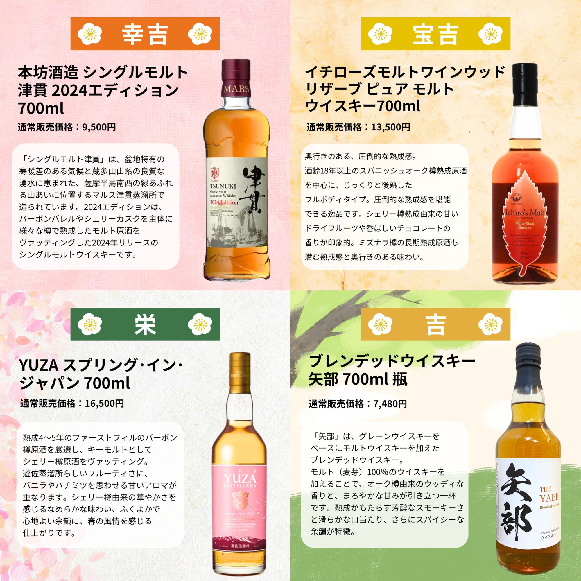 ≪予約受付開始！≫ 【新春みくじ2026】12/25～12/28発送【466口限定】 竹鶴25年 山崎18年 白州 響 イチローズ YUZA 津貫など 福袋 酒くじ おみくじ ウイスキー くじ 最新