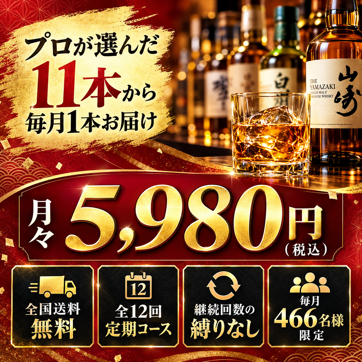 ウイスキーみくじ 1年プレミアムパス