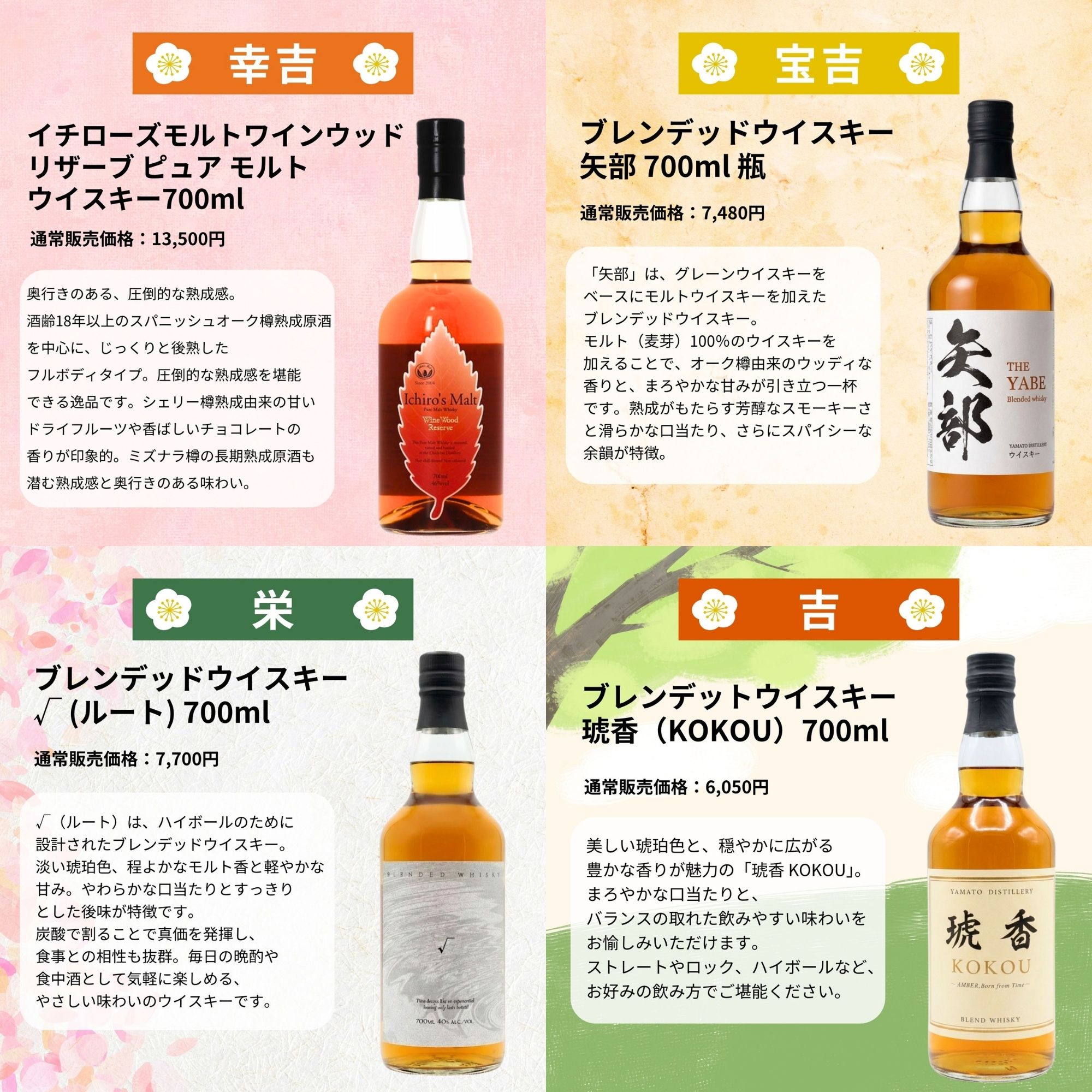 《予約販売開始》【伝説の豪運みくじ】9/16～9/18発送【466口限定】 山崎蒸溜所秘蔵モルト 山崎 白州 響 桜尾 YUZA イチローズ など 福袋 酒くじ おみくじ ウイスキー くじ 最新