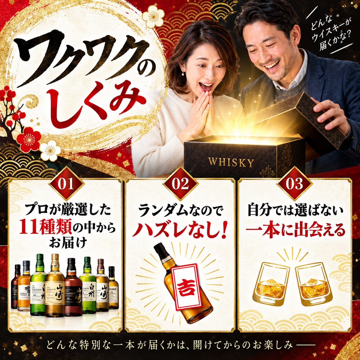 ウイスキーみくじ 1年プレミアムパス