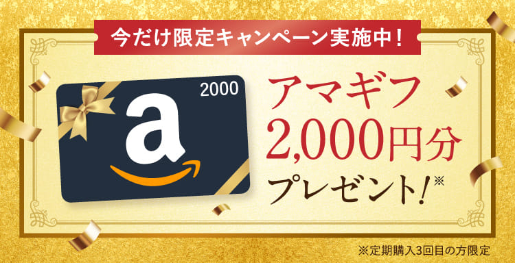 今だけ限定キャンペーン実施中！