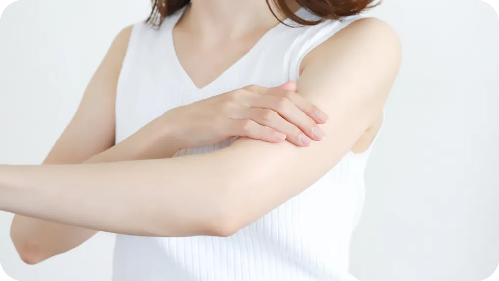 ひんやりとした新感覚ケア