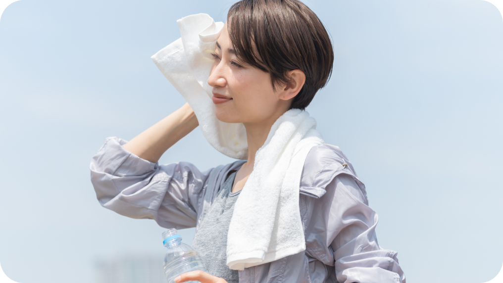 汗・皮脂・乾燥のトータル対策