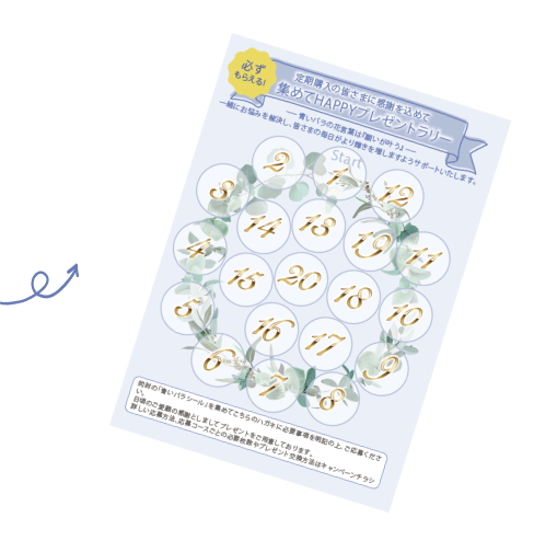 happyプレゼントラリー