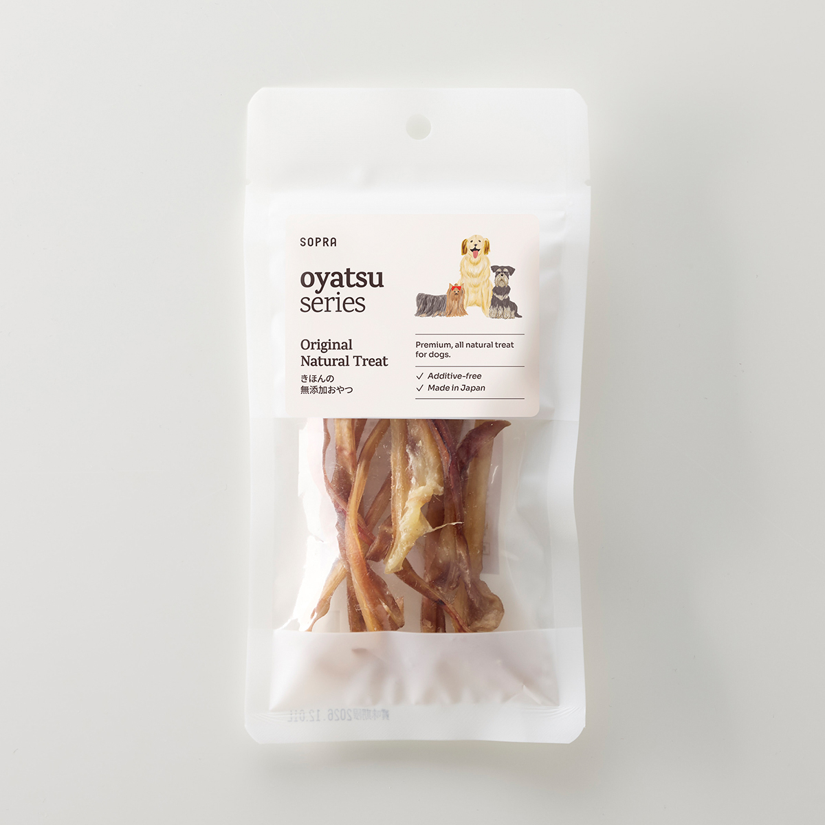 SOPRAおやつ 豚耳細切り