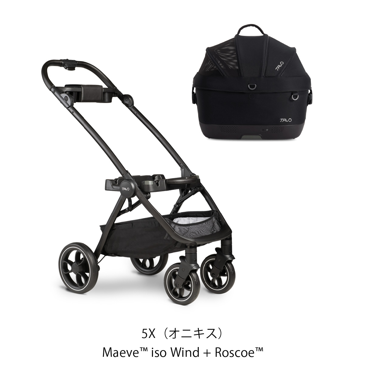 TAVO Maeve iso Wind+ Roscoe メイブ アイソ ウィンド ＋ロスコー カラー: オニキス × ブラック, サイズ: ５X