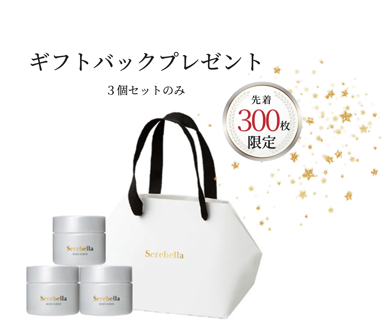 特典2 ギフトバックプレゼント 3個セットのみ