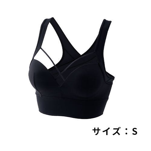 アップミースタイリングブラ キャミソール【3枚セット】Sサイズ カラー: ブラック