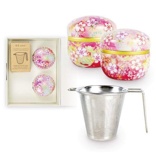 大地の旬蔵出し茶・茶こし箱入　