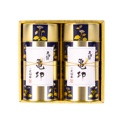 県茶商出品茶　亀印2本セット　