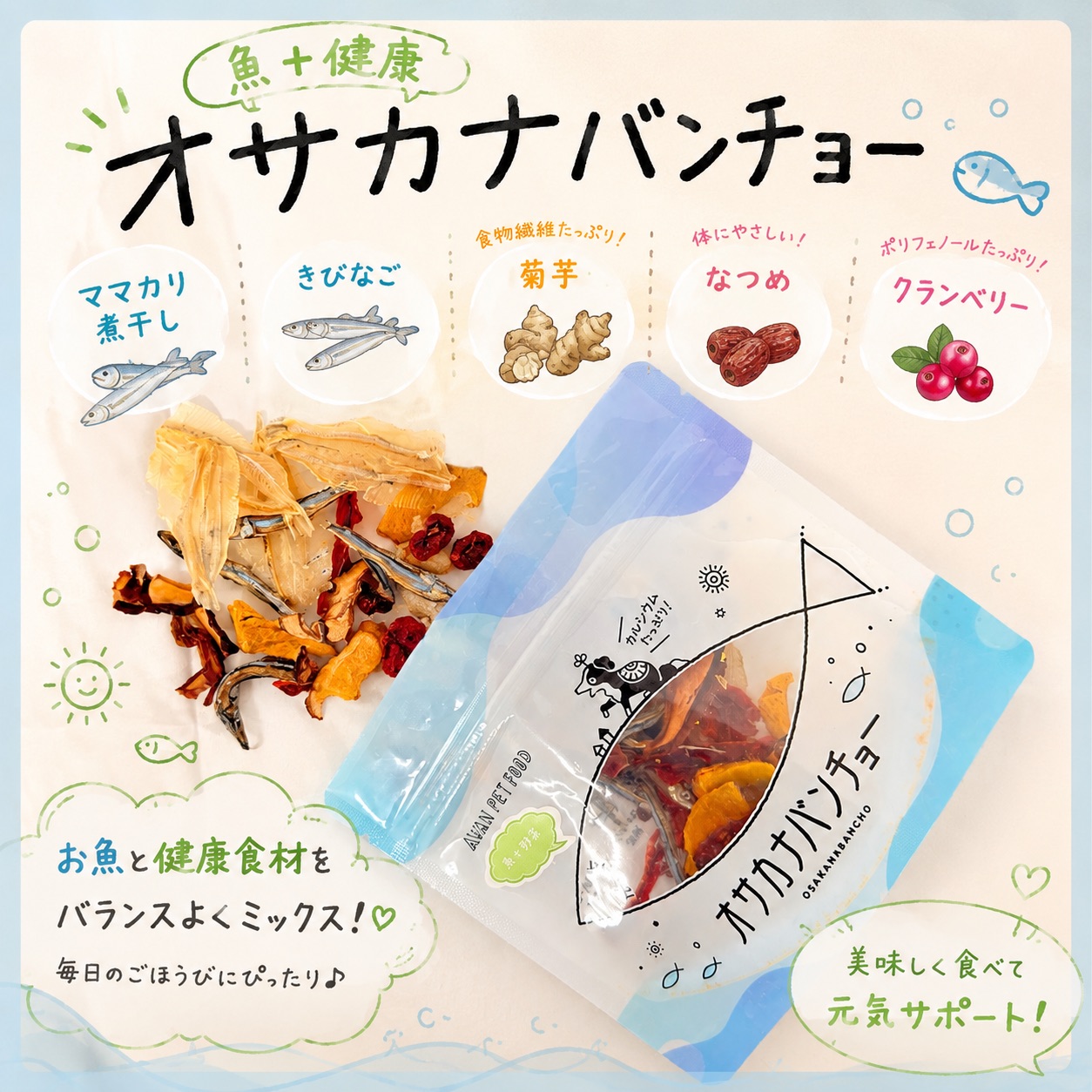 オサカナバンチョー（魚と健康）