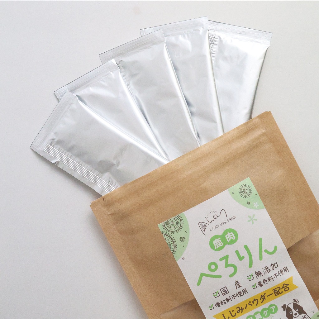 【大袋】鹿肉ぺろりん20本入り