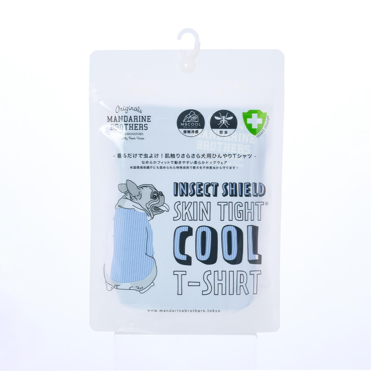 インセクトシールドスキンタイトクールTシャツ