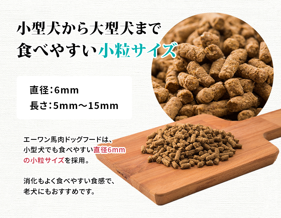 【漢方】馬肉ドッグフード300ｇ　※賞味期限間近