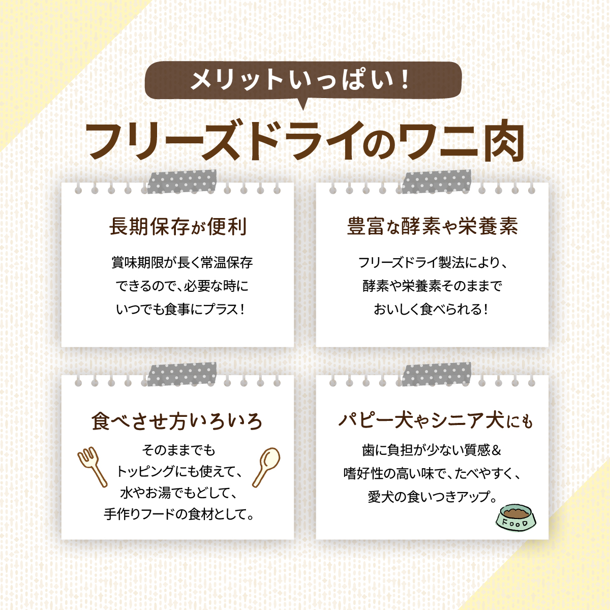 【100ｇ入り】ドライなワニ子さん