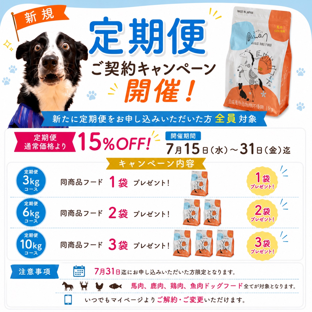 定期便キャンペーン