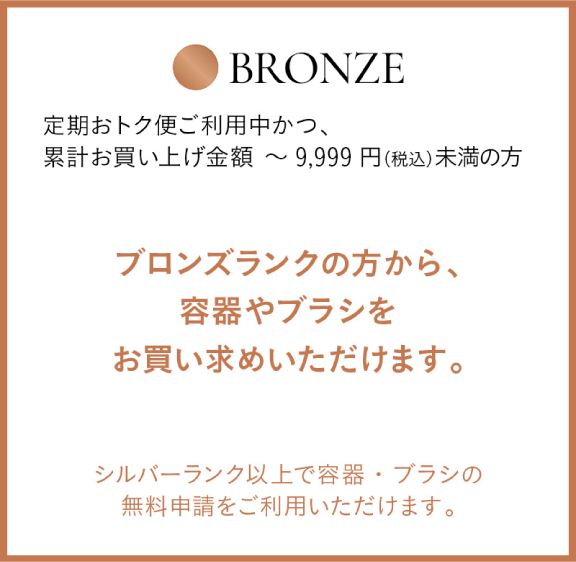 BRONZEランクのイメージ