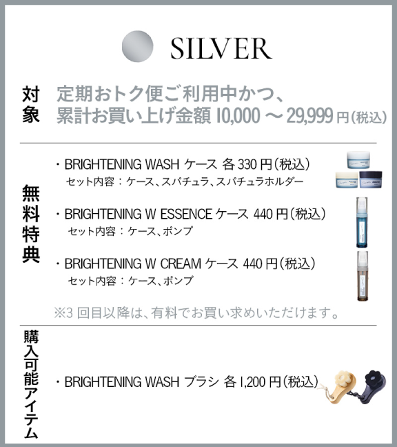 SILVERランクのイメージ