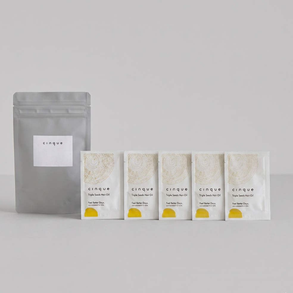 トリプルシードヘアオイル トライアルセットの商品