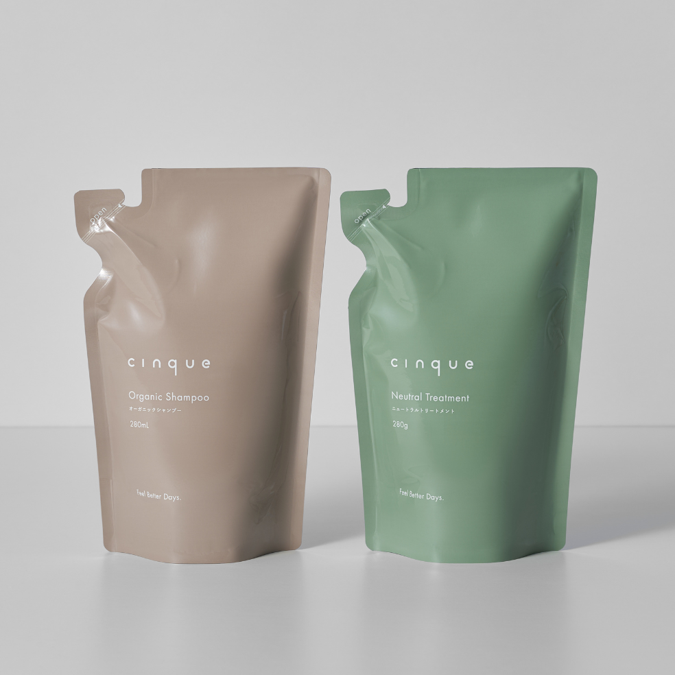 オーガニックシャンプー＆ニュートラルトリートメント（詰替）