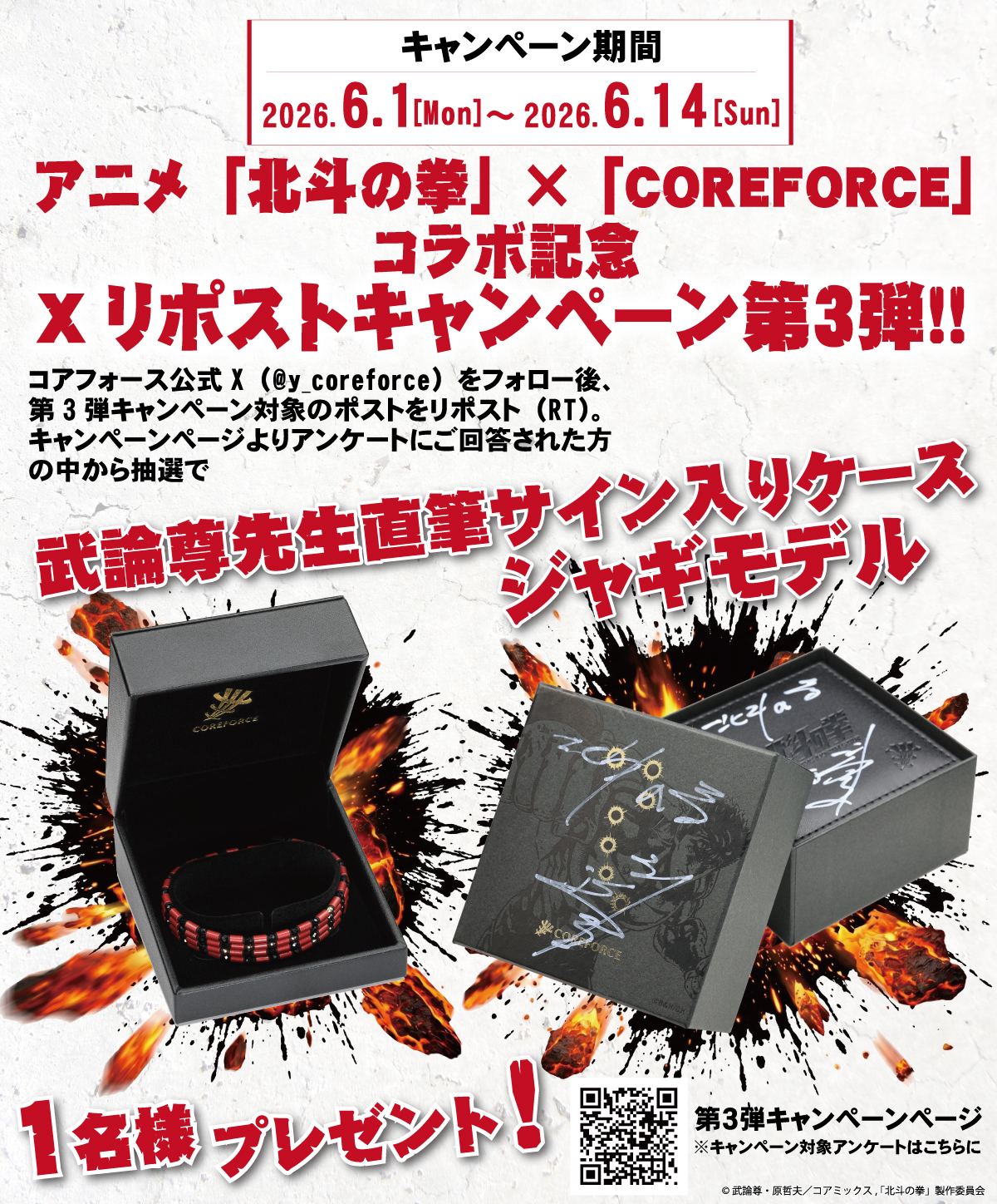 北斗の拳×COREFORCE コラボキャンペーン第3弾 ジャギモデル