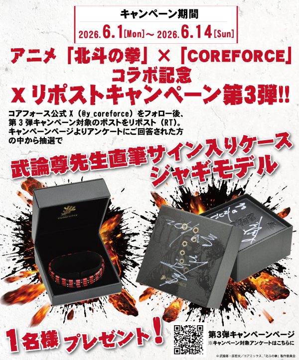 北斗の拳×COREFORCE コラボキャンペーン第3弾 ジャギモデル