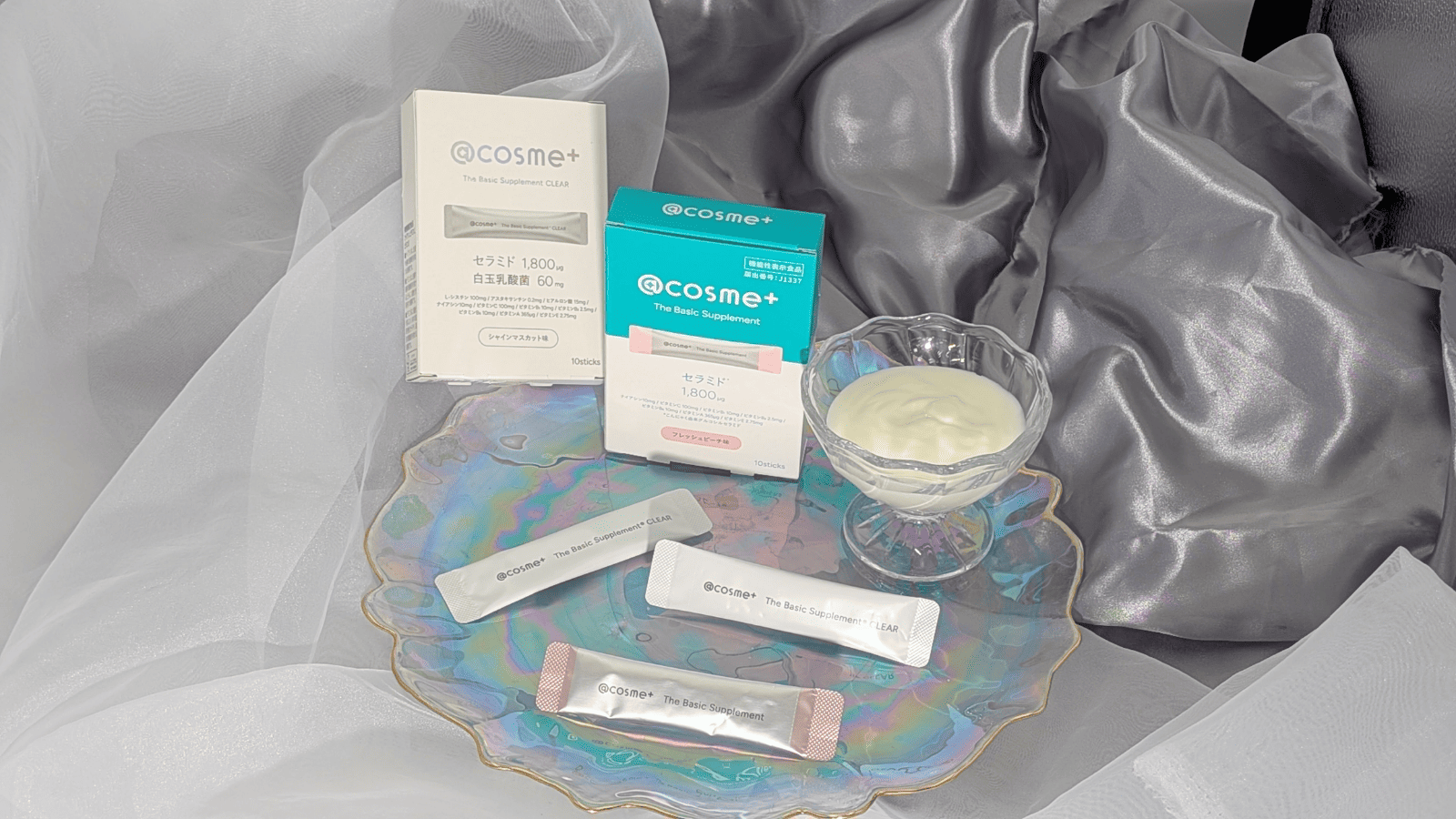 @cosme+ × ヨーグルト