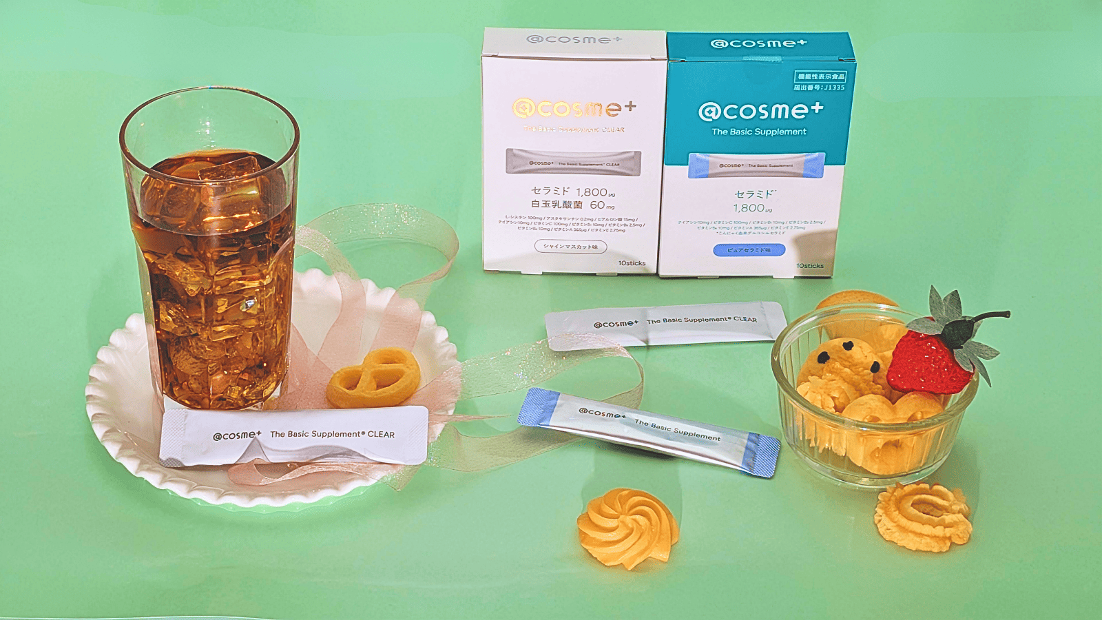 @cosme+ × 紅茶