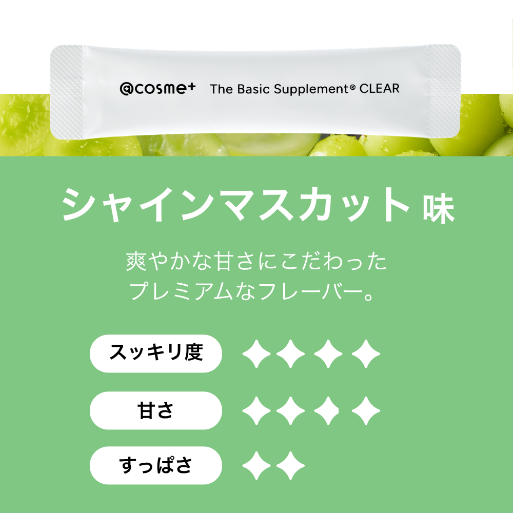 【サブスク】@cosme⁺ The Basic Supplement