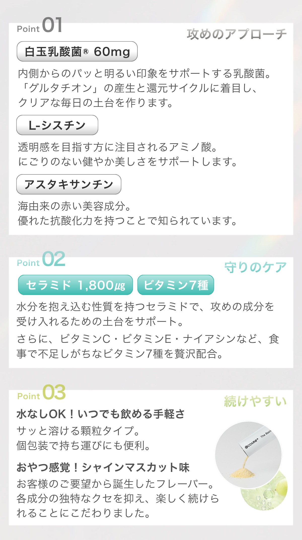 商品ポイント