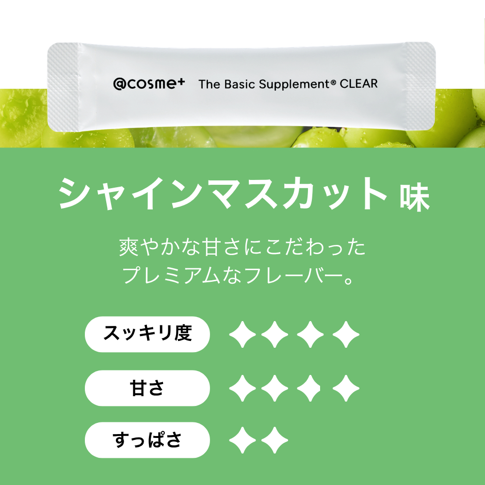 【サブスク】@cosme⁺ The Basic Supplement