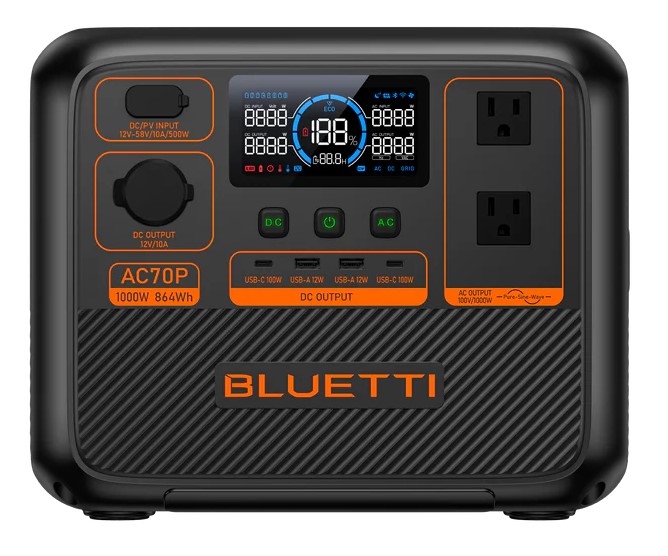 電源（AC70P）＋冷蔵庫25L