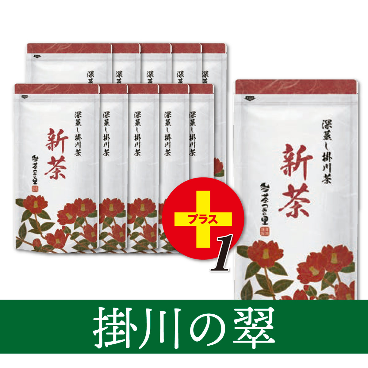 【新茶限定】掛川の翠 11本セット【1本サービス】