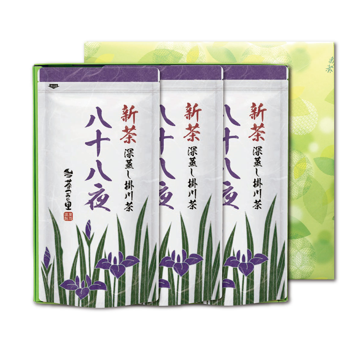 【新茶ギフト】 八十八夜新茶 3本セット
