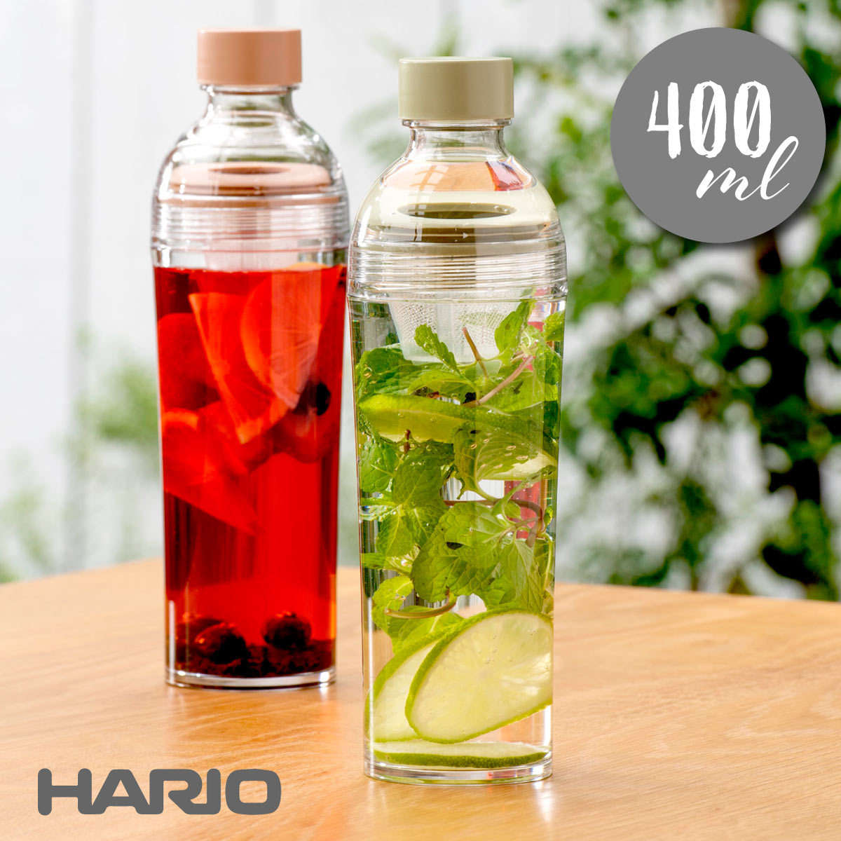 フィルターインボトルポータブル <2色> (400ml)