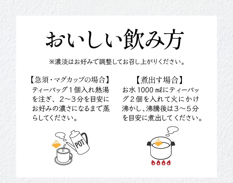 おいしい飲み方