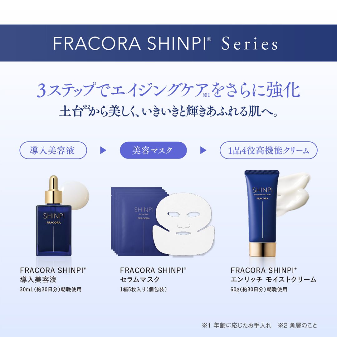 FRACORA SHINPI® セラムマスク