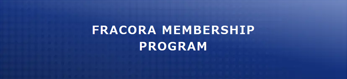 FRACORA MEMBERSHIP PROGRAM