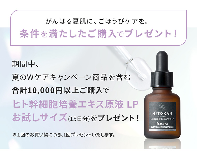 条件を満たしたご購入でプレゼント