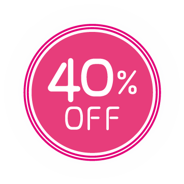 40%OFF