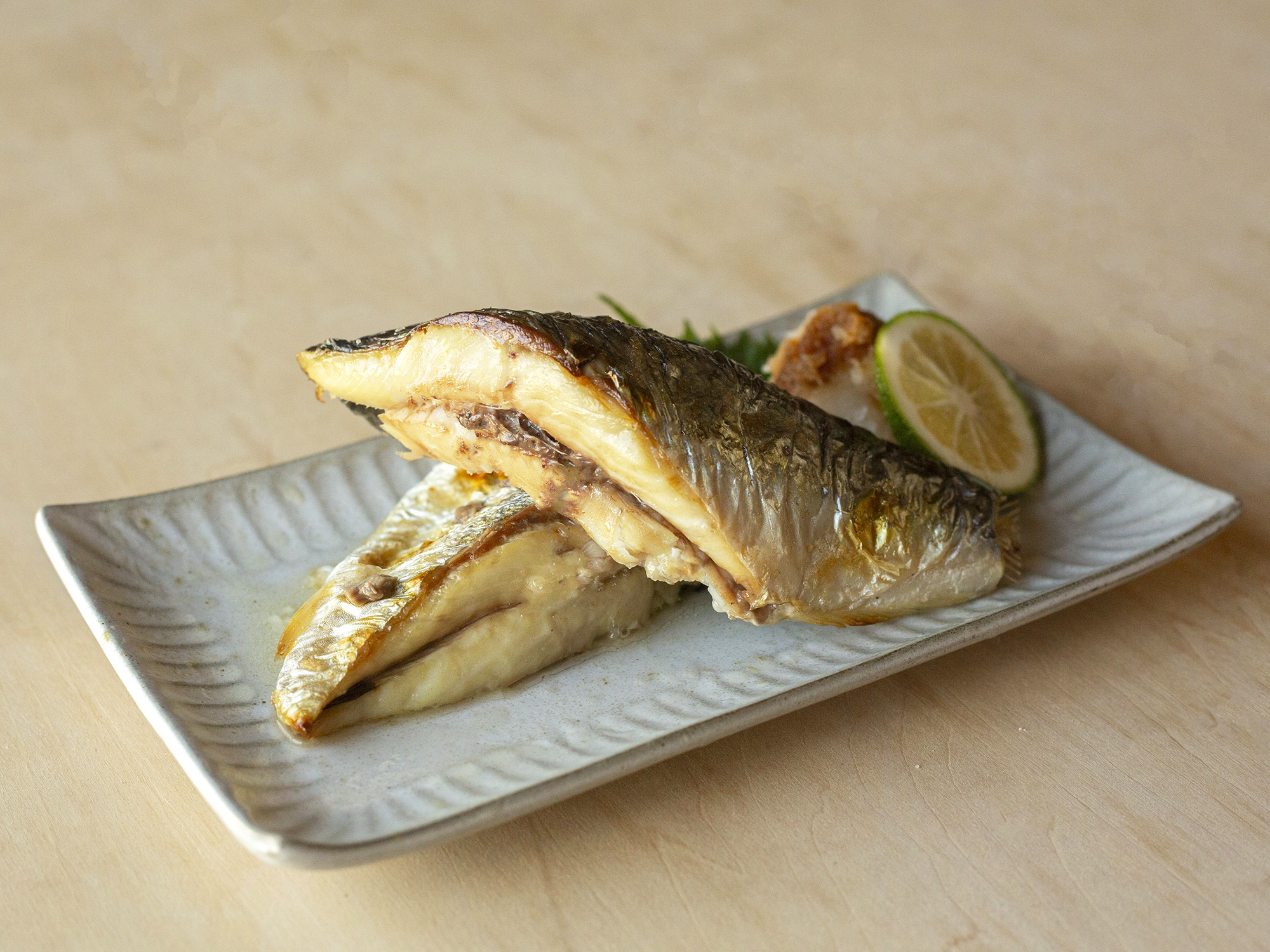 にしんの塩焼き