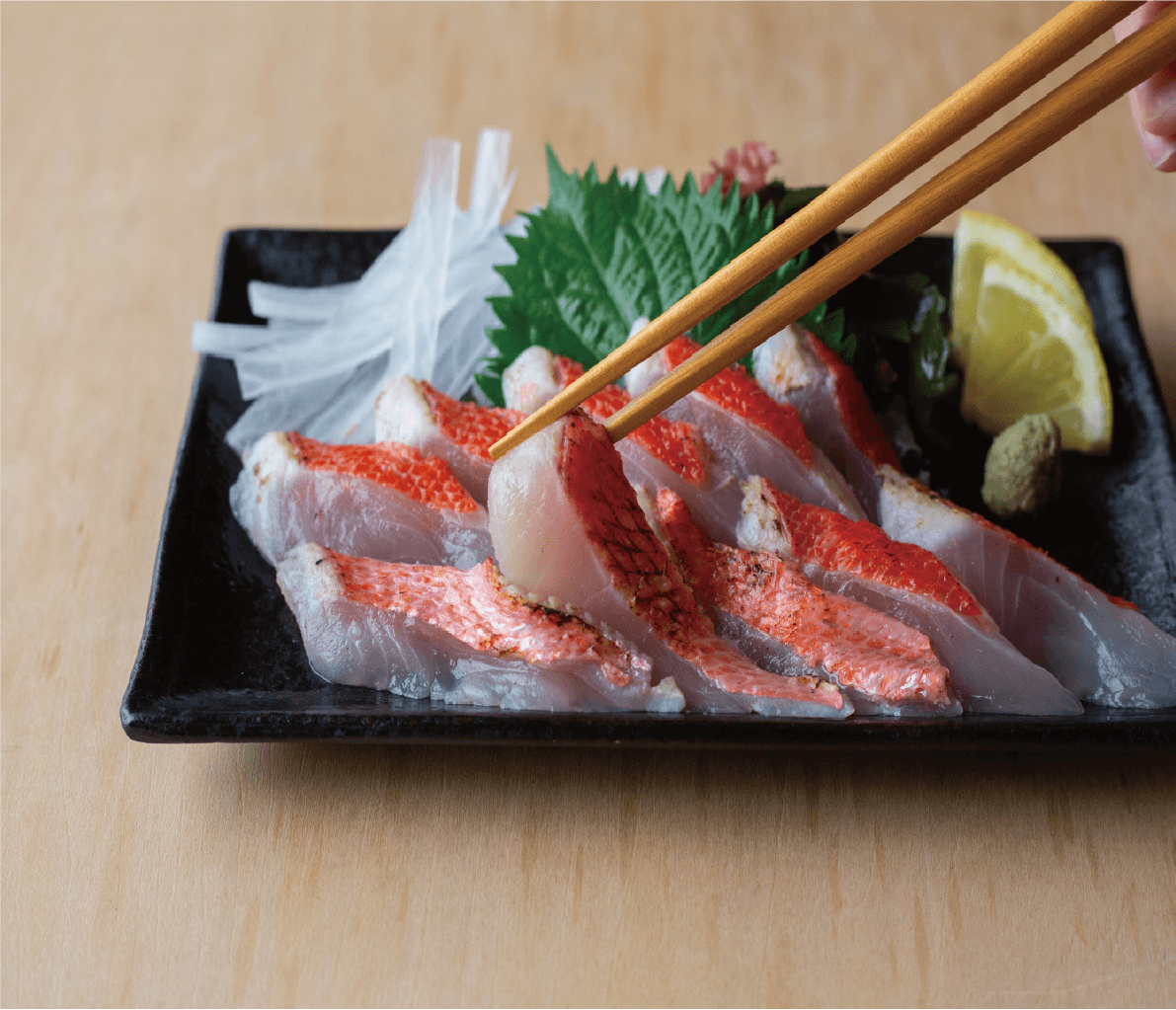 キンメ（赤の刺身）