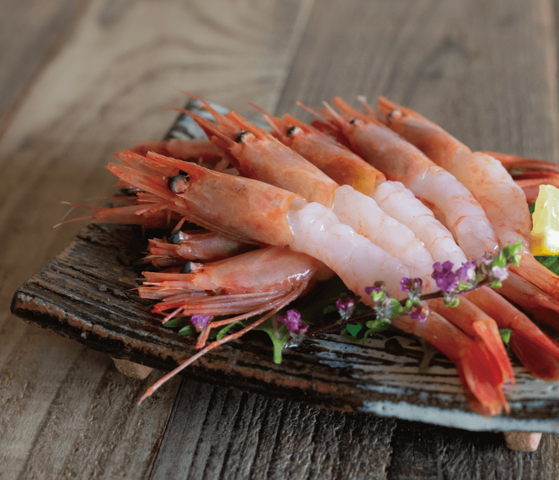 甘えびの刺身