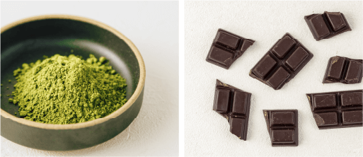 抹茶とチョコレート