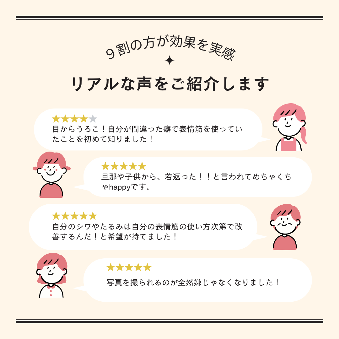 顔ヨガレッスン