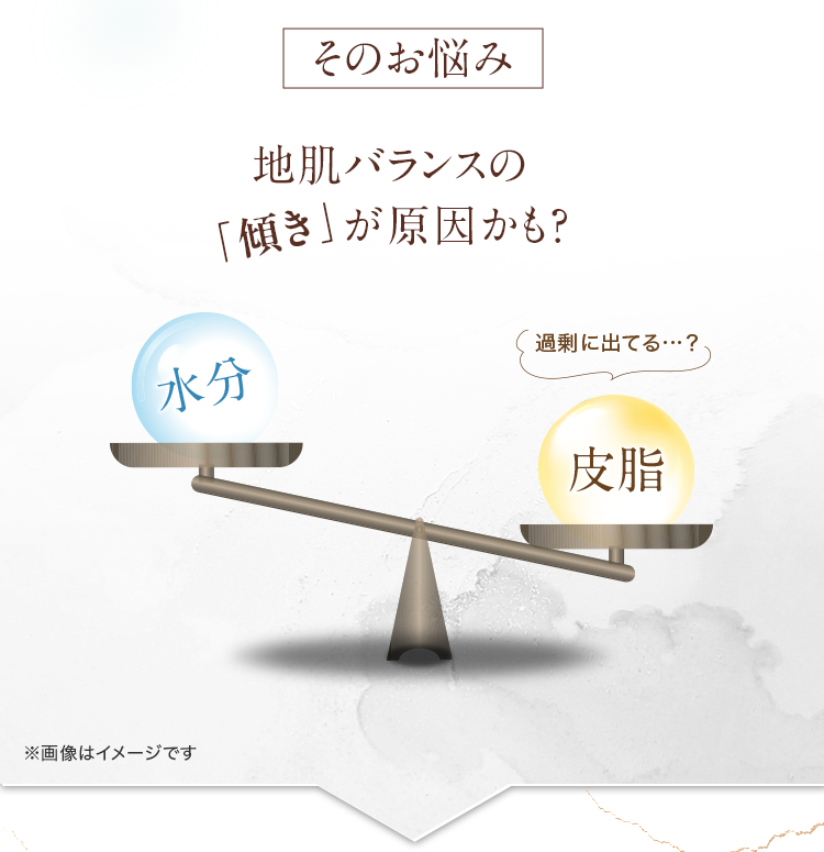そのお悩み、地肌バランスの「傾き」が原因かも?