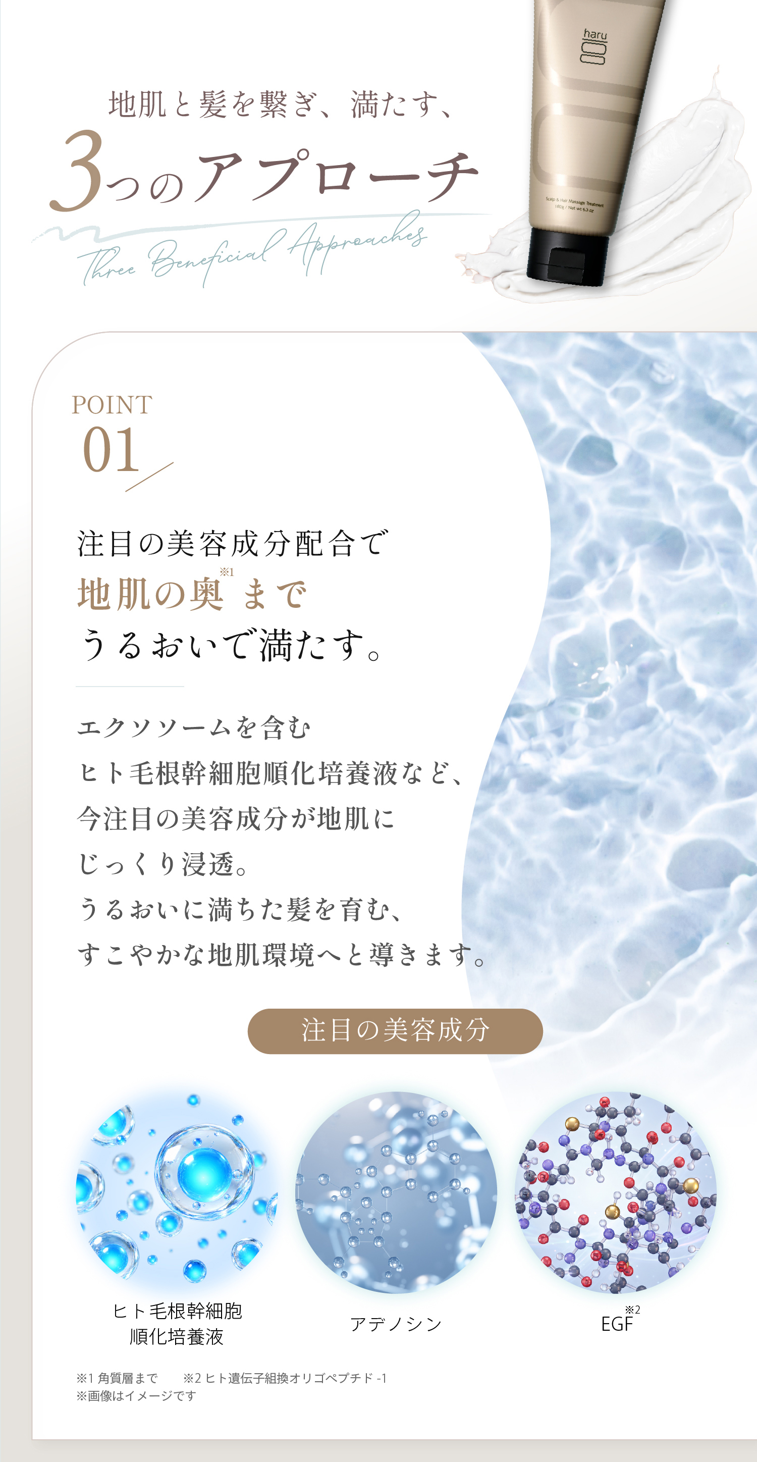 3つのアプローチ